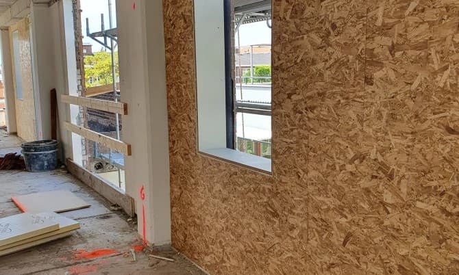 De toepassingen van PIR + OSB