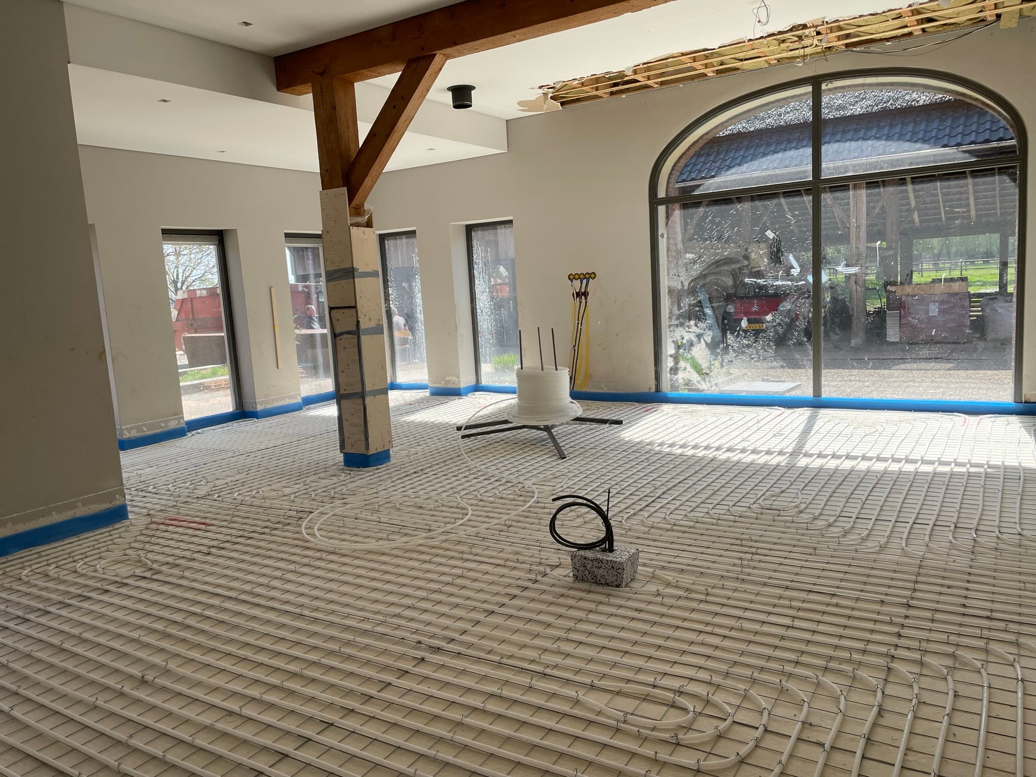 Dunne vloerisolatie met Aerogel